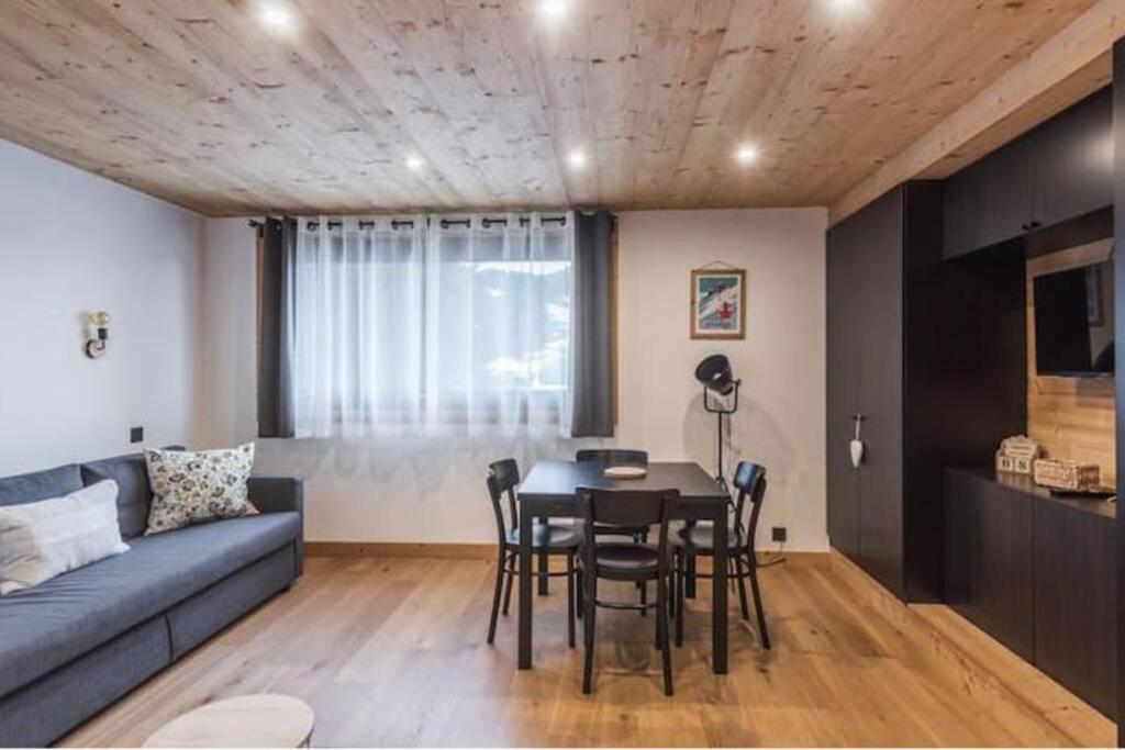 Apartament Charmant T2 Megeve, 10 Min A Pied Du Centre Zewnętrze zdjęcie